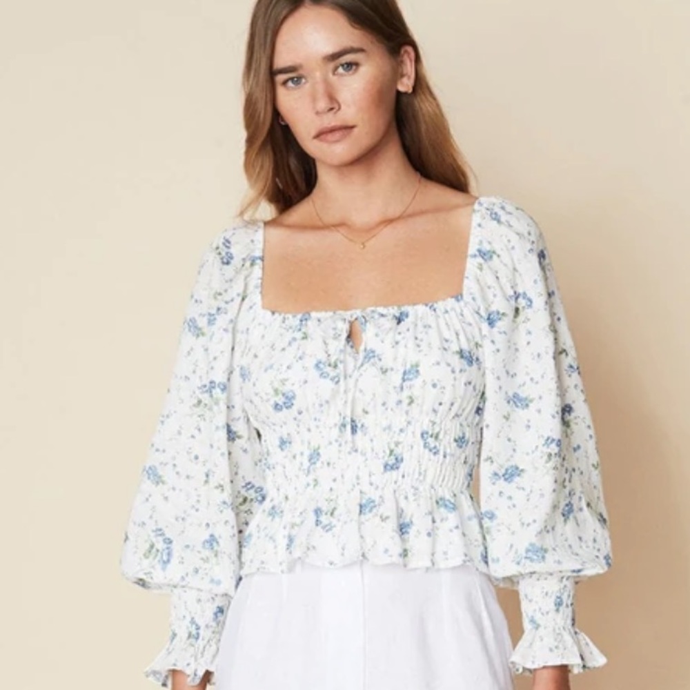 Faithfull the Brand Gillian Top Astoria Floral